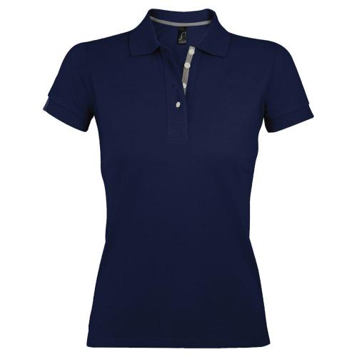 Рубашка поло женская Portland Women 200 темно-синяя, размер XL