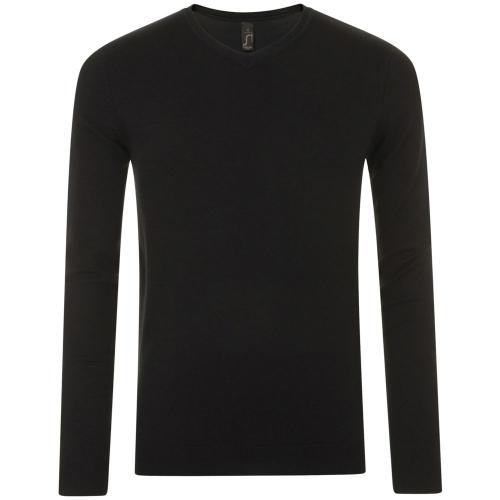 Пуловер мужской Glory Men черный, размер XL