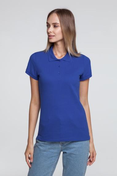 Рубашка поло женская Virma lady, ярко-синяя, размер XXL