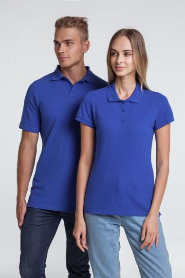 Рубашка поло женская Virma lady, ярко-синяя, размер 3XL