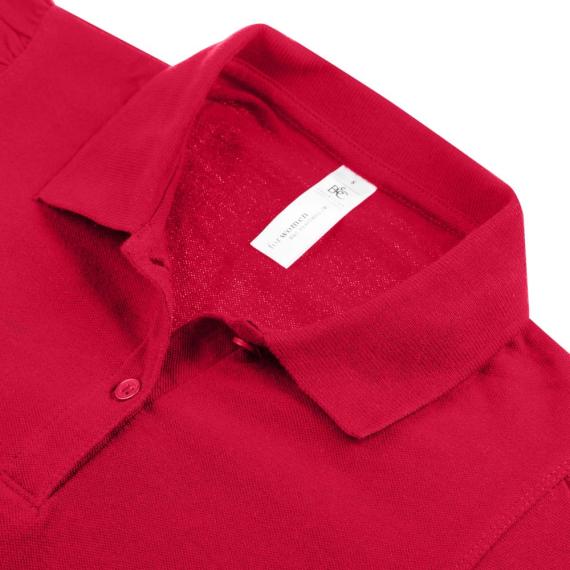 Рубашка поло женская Heavymill красная, размер XL