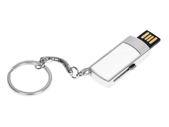 USB 2.0- флешка на 32 Гб с выдвижным механизмом и мини чипом