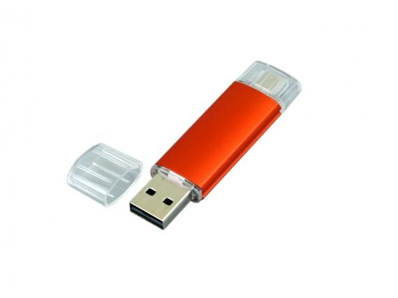 USB 2.0/micro USB- флешка на 16 Гб