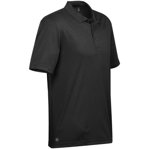 Рубашка поло мужская Eclipse H2X-Dry черная, размер 5XL
