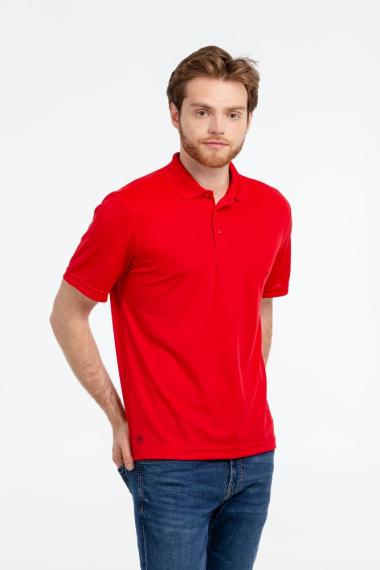 Рубашка поло мужская Eclipse H2X-Dry красная, размер L