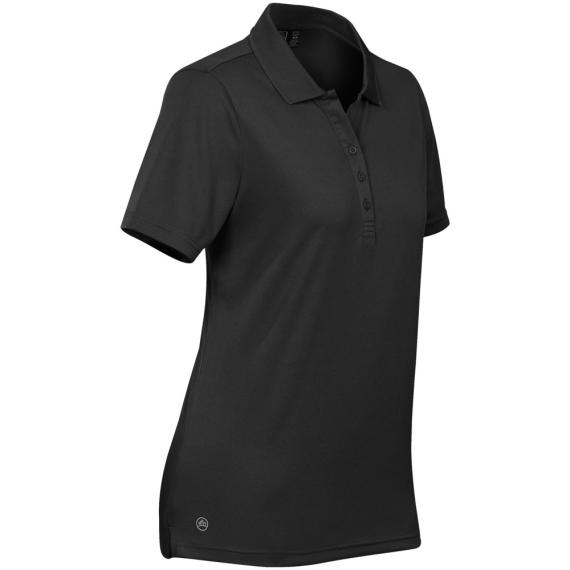 Рубашка поло женская Eclipse H2X-Dry черная, размер XXL
