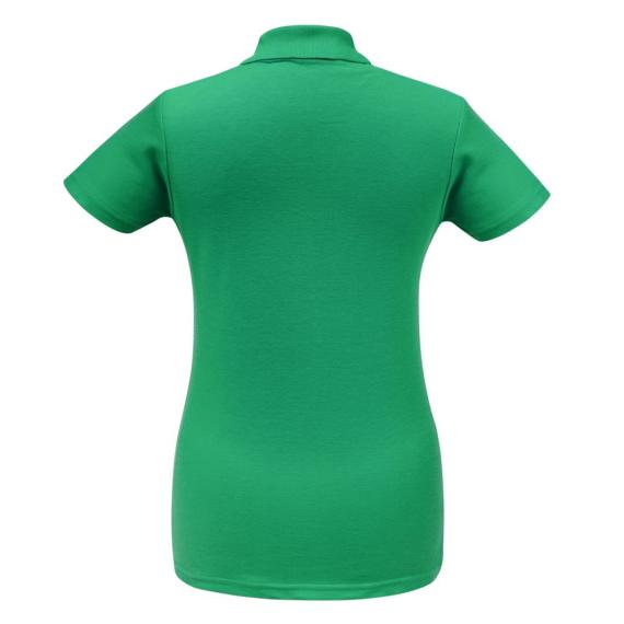 Рубашка поло женская ID.001 зеленая, размер 3XL