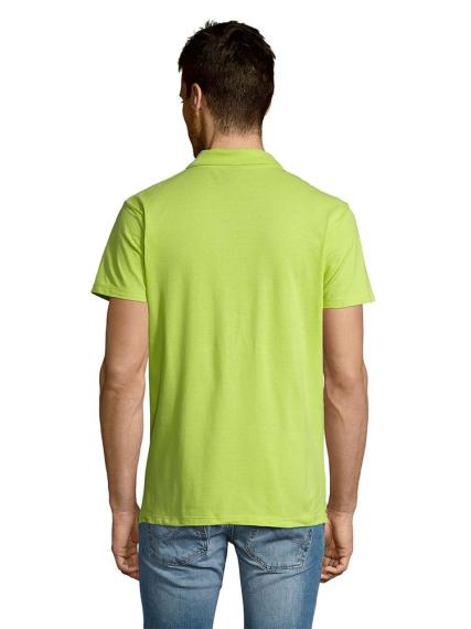 Рубашка поло мужская Summer 170 зеленое яблоко, размер XL