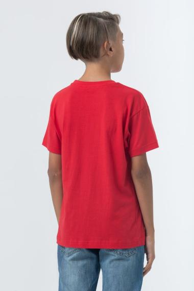 Футболка детская Regent Fit Kids, красная, на рост 142-154 см (12 лет)