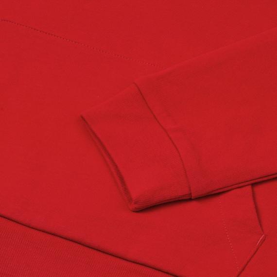 Толстовка на молнии с капюшоном Unit Siverga красная, размер M