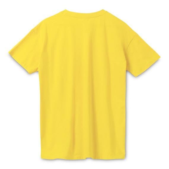 Футболка Regent 150 желтая (лимонная), размер M
