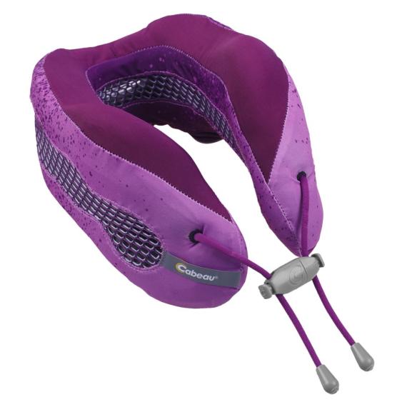 Подушка под шею для путешествий Cabeau Evolution Cool, фиолетовая