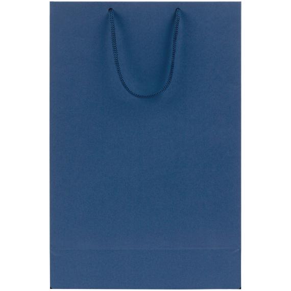 Пакет бумажный Porta, средний, синий