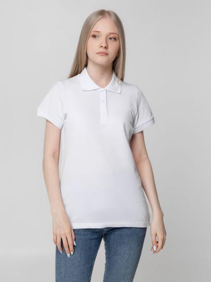 Рубашка поло женская Virma lady, белая, размер L