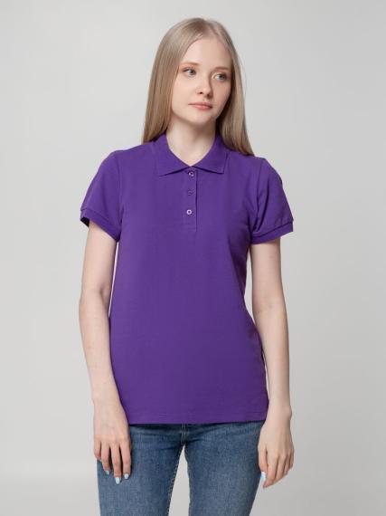 Рубашка поло женская Virma lady, фиолетовая, размер XL