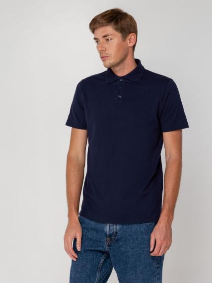Рубашка поло мужская Virma light, темно-синяя (navy), размер 3XL