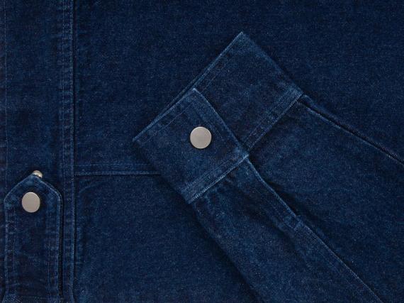 Куртка джинсовая O1, темно-синяя, размер M/L