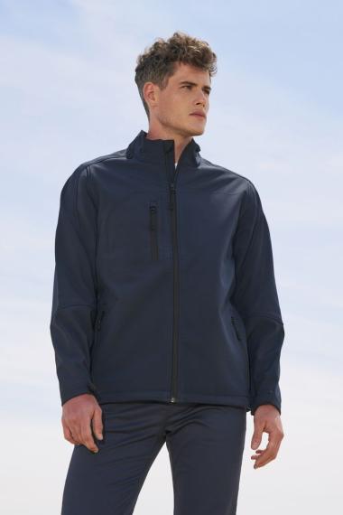 Куртка мужская на молнии Relax 340 темно-синяя, размер M