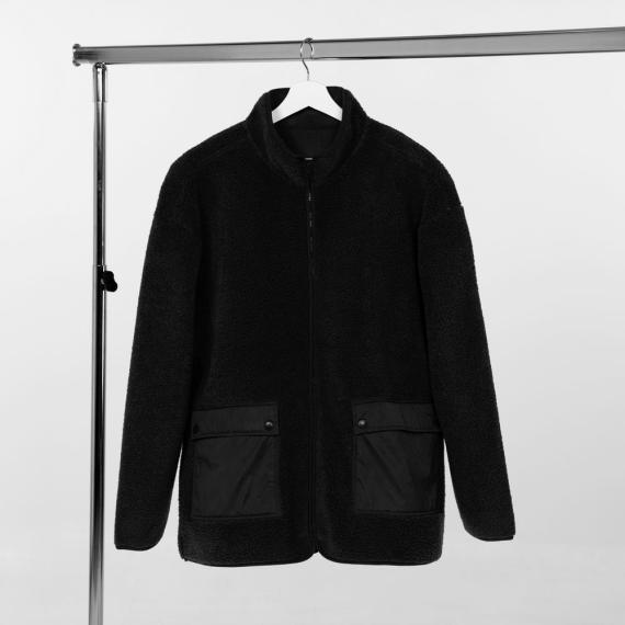Куртка унисекс Oblako, черная, размер ХS/S