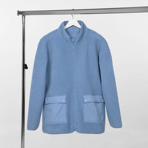 Куртка унисекс Oblako, голубая, размер ХL/ХХL