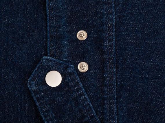 Куртка джинсовая O2, темно-синяя, размер M/L