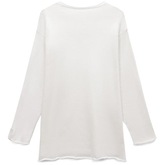 Лонгслив унисекс Siluetti Fuori, молочно-белый, размер L/XL