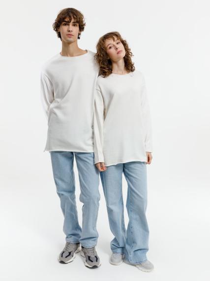 Лонгслив унисекс Siluetti Fuori, молочно-белый, размер L/XL