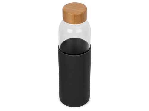 Стеклянная бутылка для воды в силиконовом чехле «Refine»