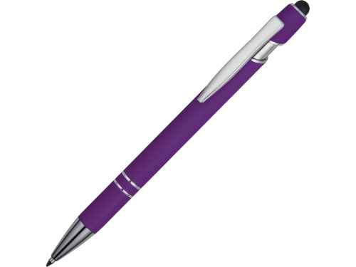 Ручка-стилус металлическая шариковая «Sway» soft-touch