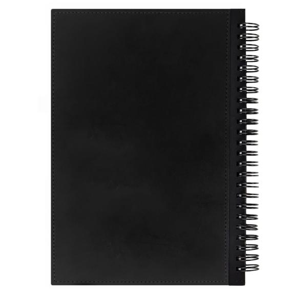 Ежедневник Notera Maxi, недатированный, черный