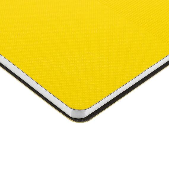 Ежедневник Knit, недатированный, желтый