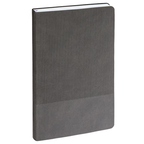 Ежедневник Knit, недатированный, темно-серый