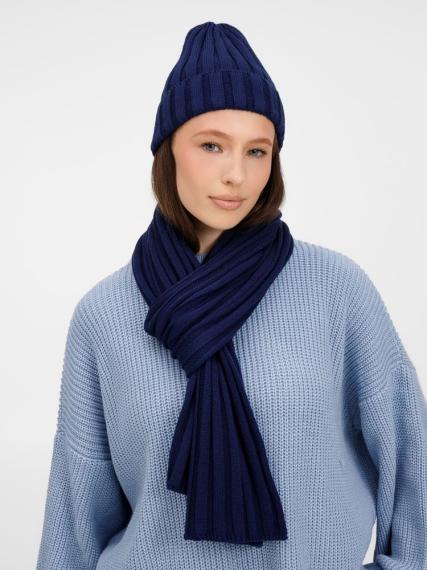 Шарф Metelitsa, темно-синий (сапфир)