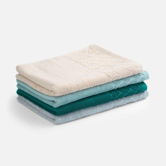 Полотенце махровое Hoya, большое, бежевое