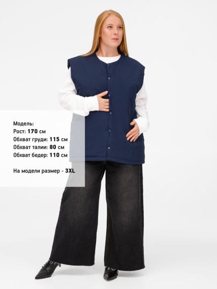 Жилет унисекс Veter, серый, размер XS/S