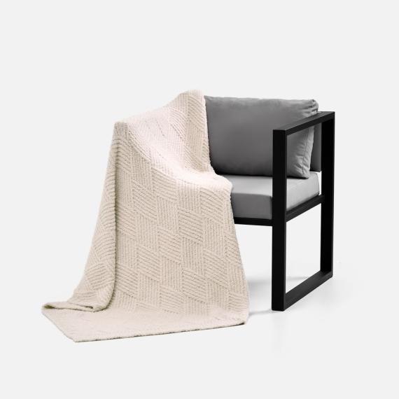 Плед Aspetta, молочный