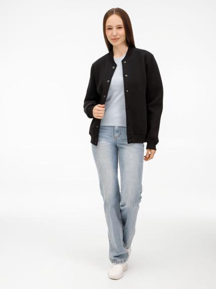 Бомбер унисекс AtmosWear, черный, размер S