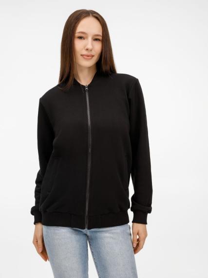 Бомбер унисекс Townie, черный, размер L