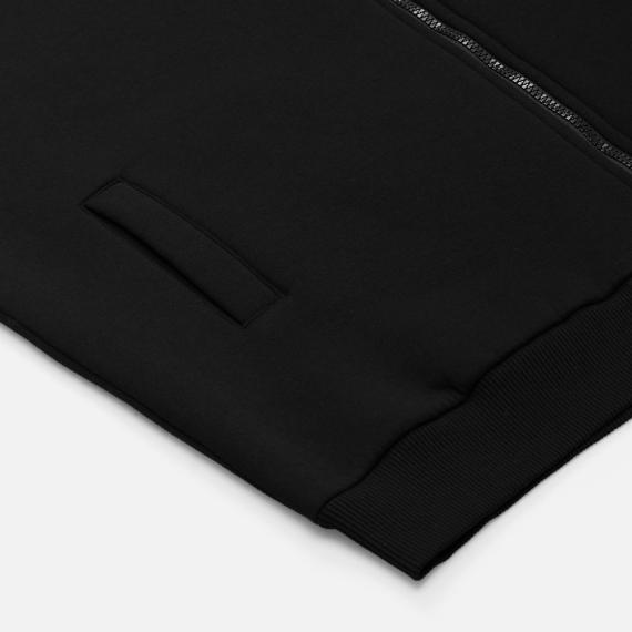 Бомбер унисекс Estado, черный, размер S