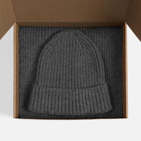 Набор Laconi, темно-серый меланж