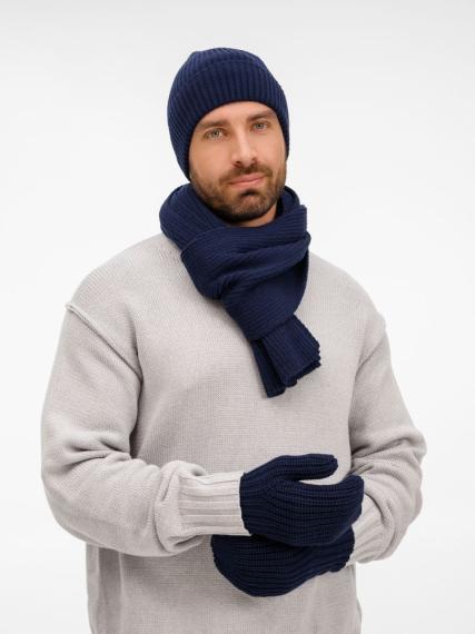 Варежки Catch Match, темно-синие, размер S/M