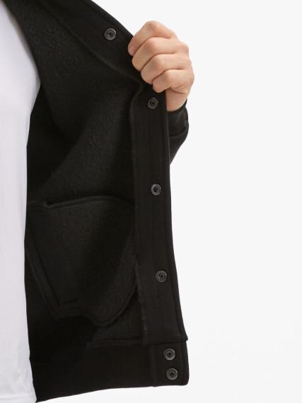 Бомбер унисекс AtmosWear, черный, размер S