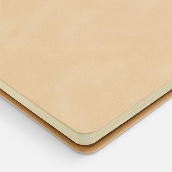 Ежедневник Spiral, недатированный, бежевый