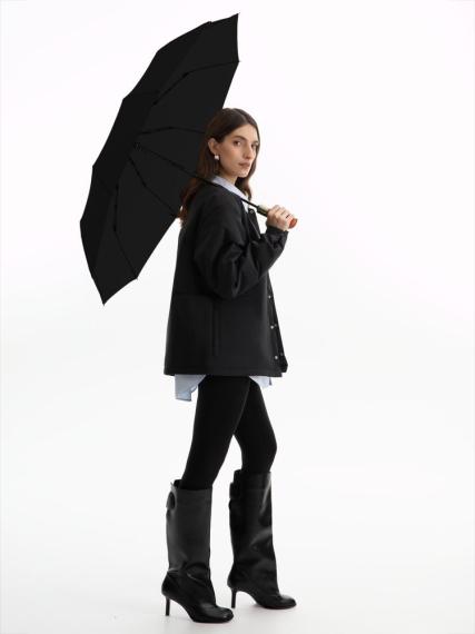 Зонт складной Cloudburst, черный