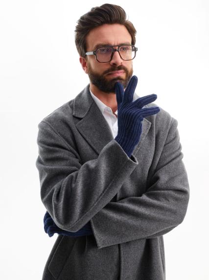 Перчатки Bernard, темно-синие, размер L/XL
