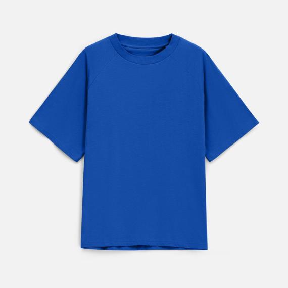 Футболка унисекс T2, синяя, размер XS/S