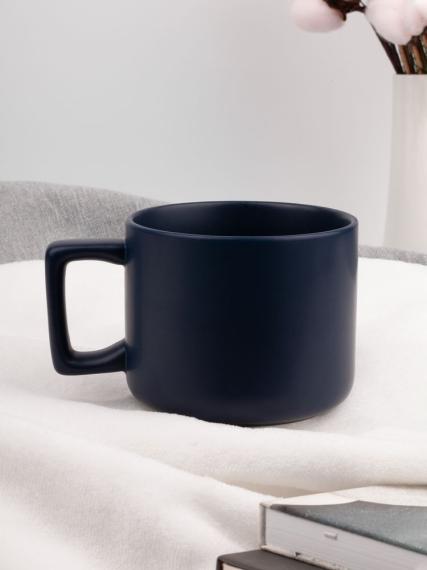 Чашка Jumbo в коробке матовая, темно-синяя