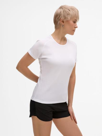 Футболка женская Sporty Women 140 белая, размер XXL