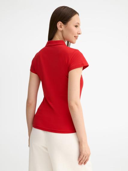 Рубашка поло женская Prescott women 170 красная, размер L