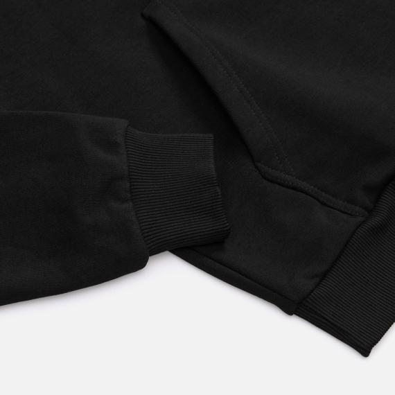 Толстовка унисекс оверсайз Sartoro, черная, размер XS/S